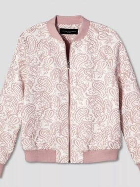 Victoria Beckham‎ for Target Blush Jacquard Bomber Jacket, Medium